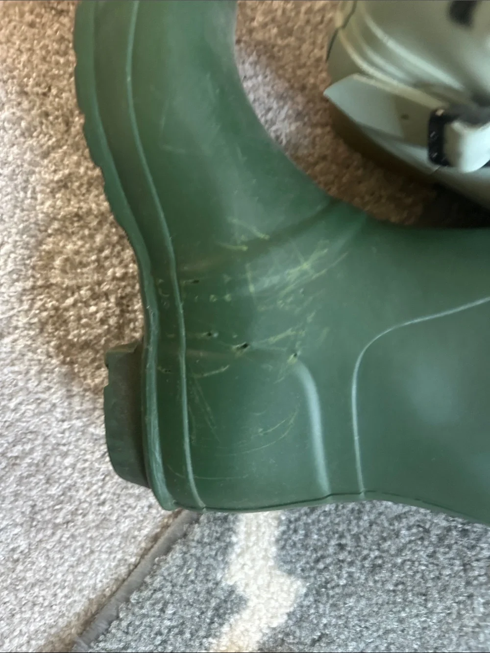 Hunter Kids Rain Boots in Forest Green